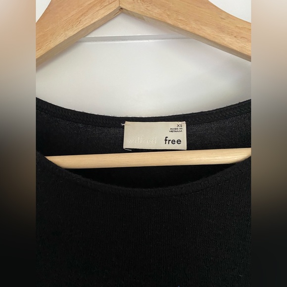 WILFRED FREE XS black t shirt dress - Picture 3 of 4